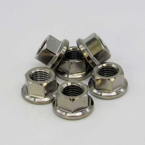 Suzuki GSX-S750 2017+ 6 Titanium Sprocket Nuts - Picture 7 of 7
