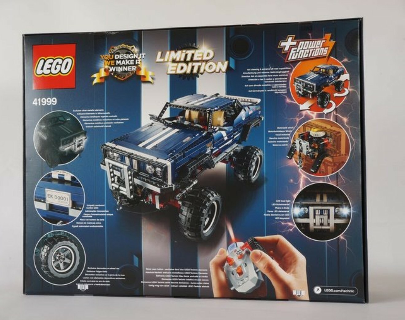 Turbulens afsnit lærebog Limited Edition LEGO Technic 4x4 Crawler (41999) Brand New and Factory  Sealed 673419192361 | eBay