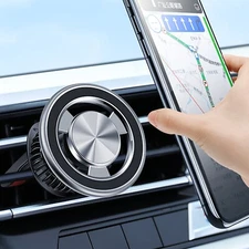Universal Car Air Vent Phone Mount - 360° Rotating Strong Magnetic Holder