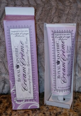 Royal Apothic Cream Creme 8 oz / 240 g Moisturizing Body Violette Orange Blossom