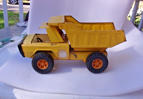 NICE VINTAGE Large 15 IN. BUDDY L Hydraulic Dump DUMP TRUCK PRESSED STEEL NR! - Picture 2 of 8