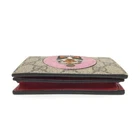 GUCCI 506277 GG Supreme BOSCO Wallet CompactWallet Folded wallet Beige/Red