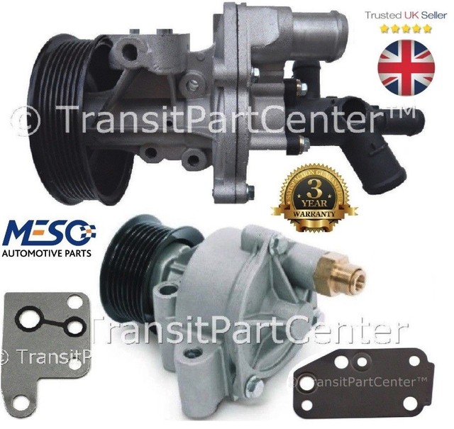VACUUM&WATER PUMP TXII DEFENDER LDV CONVOY FITS FORD TRANSIT MK6 MK7 2.