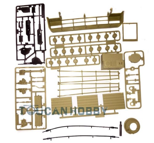 On Sale Decoration Plastic Part Bag for HengLong 1/16 Abrams M1A2 RC Tank 3918