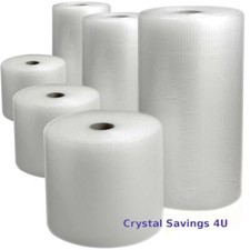 Small Bubble Wrap Cushion Packaging Rolls 300mm 375 400 500 600 750 x 100m 4U