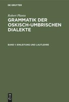 Einleitung Und Lautlehre | Buch | 9783111085630