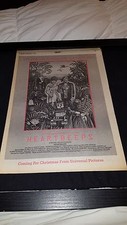 Heartbeeps Andy Kaufman Rare Original Promo Poster Ad Framed!