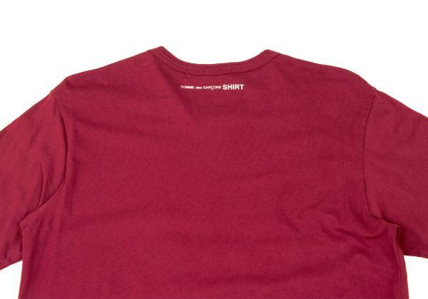 COMME des GARCONS SHIRT Cotton Logo Short Sleeve T Shirt