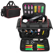 Hairdresser Bag with Adjustable Dividers, Tattoo Case Holds Tattoo Supplies, Tra