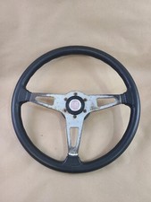 OEM 1974 - 1982 Fiat 124 Spider 2000 Factory 3 Spoke Ferrero Steering Wheel