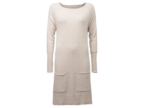 YAYA Strickkleid wollweiß neu Kleid long Pulli Pullikleid dünner Strick edel  | eBay