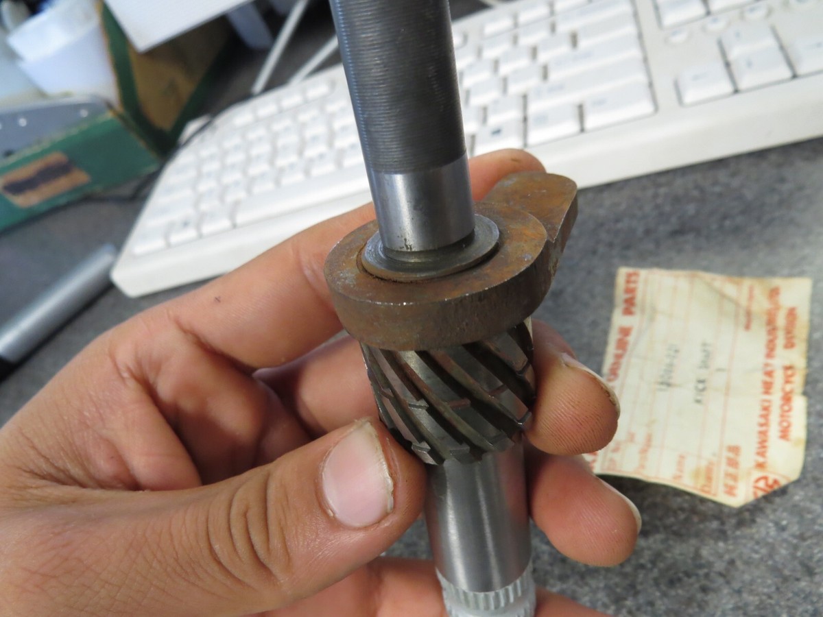 NOS Kawasaki Kick Start Shaft 1970 F5 Big Horn 13066-021 | eBay