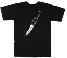 DeVonta Smith Philadelphia Eagles Catch Long Short Sleeve T-Shirt