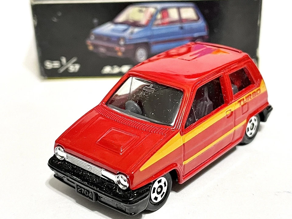 TOMICA 54 - HONDA CITY [ROJO] COMO NUEVO MUY BUEN ESTADO CAJA JAPÓN ¡Nuevo RARO!! Foto 3 de 4