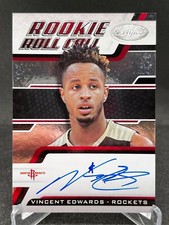 2018-19 Certified Rookie Roll Call Autographs #41 Vincent Edwards