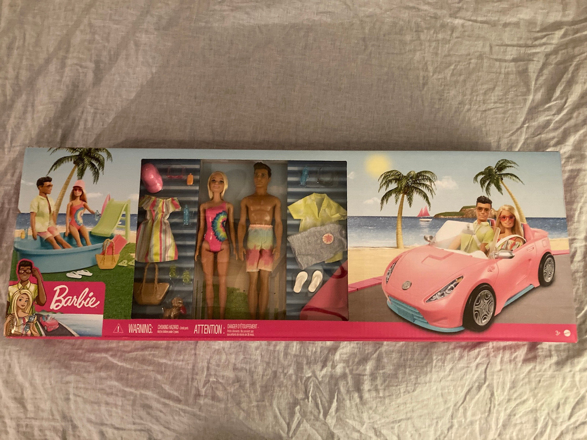 BARBIE Blitz Dolls Convertible Car and Pool Playset NEW IN BOX