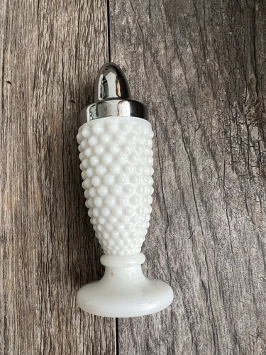 Vintage White Hobnail Milk Glass Salt Or Pepper Shaker Westmoreland Replacement