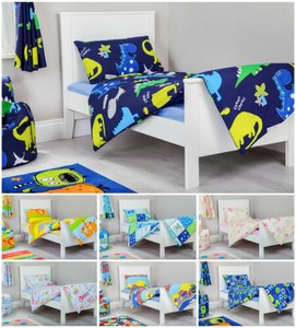 Kinder Junior Gitterbett Bettwaschebezug Kissenbezug Kinderzimmer Ebay