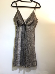 leopard print floaty dress