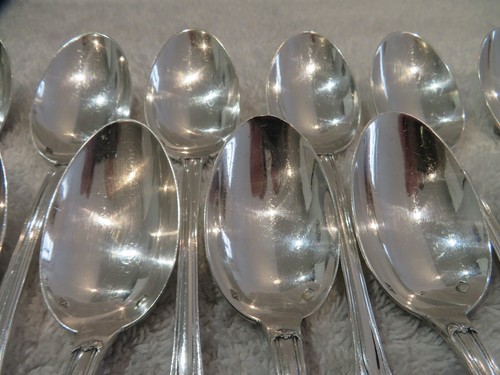 Anfang 20. Jh. französische 950 Silber 12 Kaffeelöffel Puiforcat St LXVI 14,2cm - Bild 9 von 12