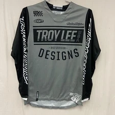 Troy Lee Designs TLD GP Motocross MX Jersey Race 81 Grey Small *NEW NO TAGS*