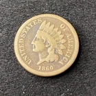 1860 Indian Head Penny Cent 1c United States Coin Free Shipping