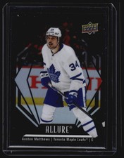 2022-23 Upper Deck Allure #66 Auston Matthews Black Rainbow