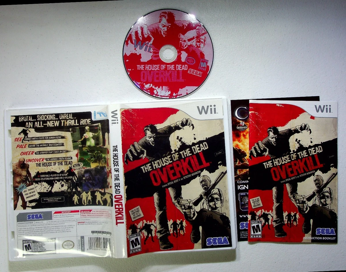 Trader Games - THE HOUSE OF THE DEAD OVERKILL NINTENDO WII PAL-FRA OCCASION on Nintendo wii