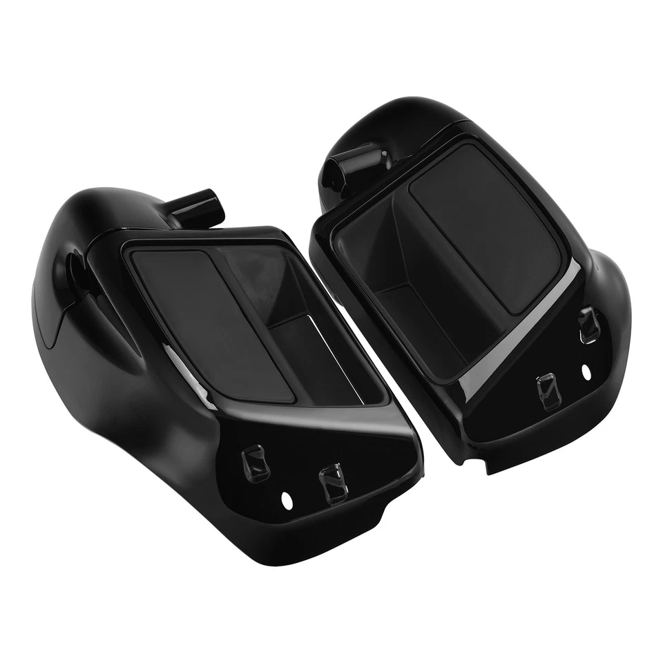 Carenado de pierna ventilado inferior negro vivo apto para Harley Davidson Touring modelo 14-24 Foto 4 de 4