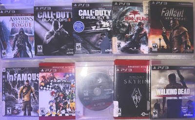 LOT Of (10) Sony PS3 PlayStation Video Games