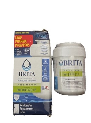 Brita Replacement Fridge Filter WFBRFGE1P-For GE- Hotpoint And Kenmore. New