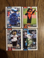2026 Topps Opening Day Mascot 8 Card Lot Baseball Base