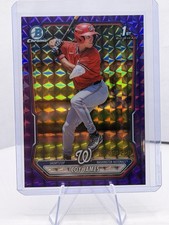2026 Bowman Coy James 1st Chrome Purple Geometric Refractor /250 Nationals