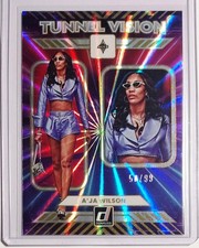 🔥 A'Ja Wilson 2025 Panini Donruss WNBA Tunnel Vision #13 Holo Laser /99 Aces 🔥