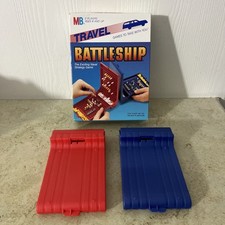 Travel Battleship Board Game Milton Bradley 1986 COMPLETE