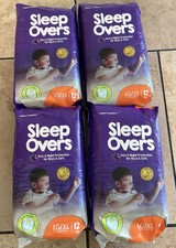 LG/XL Youth Sleep Overs AM/PM Protection Pants, 4x12 Pk 48 ct. Diapers Pull Ups.