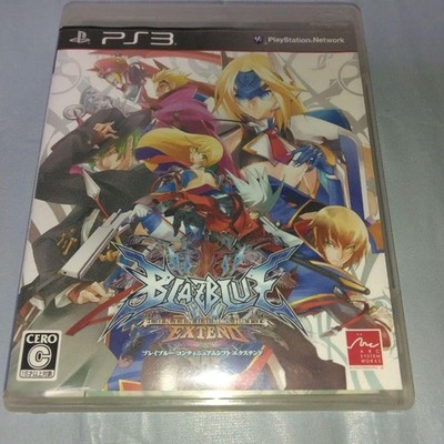 BlazBlue Continuum Shift Extend PlayStation 3 PS3 Gebraucht Getestet JP Ver m...