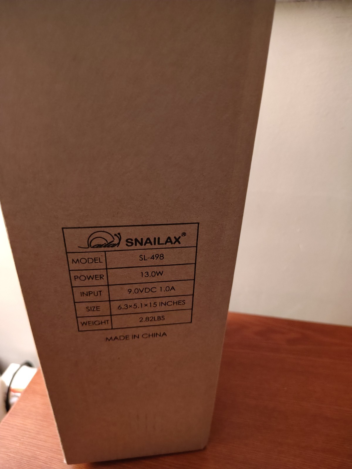 Snailax Cordless Handheld Back Massager with Heat Deep Tissue Percussion SL-498