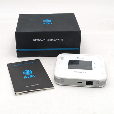 AT&T Only NETGEAR Nighthawk M6 Mobile Hotspot Router MR6110 - White