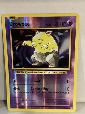 Drowzee 49/108 Reverse Holo | 2016 XY Evolution | Pokemon TCG KR1