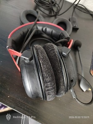 HyperX Cloud II Gaming Headset, Schwarz/Rot, Inkl. Mikrofon, Kabelgebunden