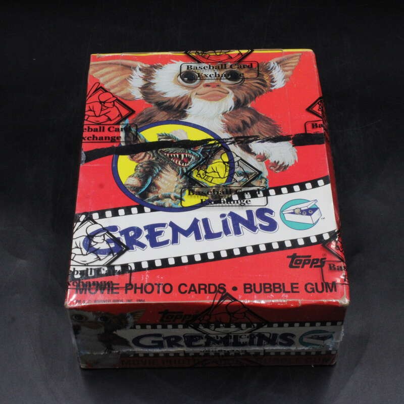 1984 Topps Gremlins BBCE Wrapped Wax Box 36 Packs SZ163