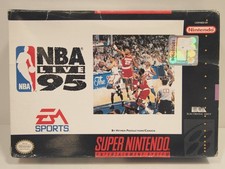 NBA Live 95 Super Nintendo SNES Authentic BOX ONLY