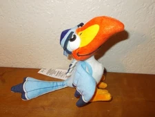 Disney Parks The Lion King Zazu Bird Magnetic Shoulder Pal Plush Toy Doll