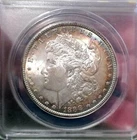 BEAUTIFUL, "1888", "ANACS". "MS-63", MORGAN DOLLAR,  VERY NICE TONNG. REFLECTIVE