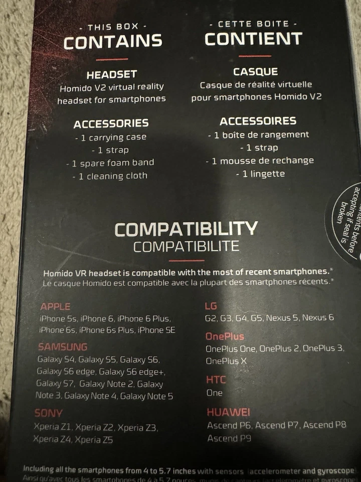 Homido Virtual Reality Headset for Smartphones V2 - Image 3 of 3