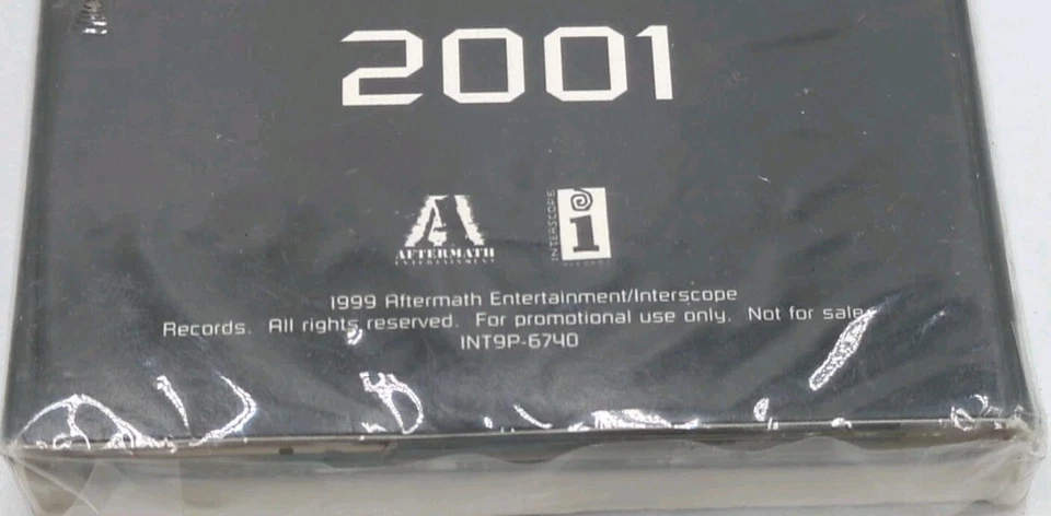 Dr. Dre 2001 Sampler Cassette Single  INT9P-6740 Sealed - Image 3 of 4