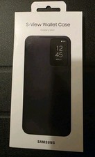 Samsung Galaxy S24 Plus S-View Wallet Phone Case, Black