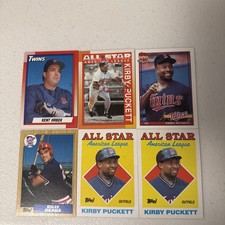 Minnesota Twins Cards Lot of 509 -KIRBY! 1 Auto & Old School Killebrew Card Inc.