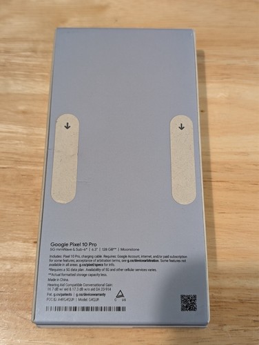 Brand New Sealed Unit Google Pixel 10 Pro - 128 GB - Moonstone Unlocked - Picture 2 of 3